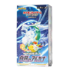Incandescent Arcana Box – Pokémon Card Japanese Discover the Incandescent Arcana Expansion Pack, a Japanese Pokémon TCG set featuring powerful Pokémon, collectible rarities, and stunning card artwork. With Lugia V and VSTAR, Radiant Pokémon, and exciting Fire-type Pokémon, the Incandescent Arcana Box is a great addition for collectors and Pokémon TCG players. Product Specifications Product: Incandescent Arcana Expansion Pack Product Type: Japanese Pokémon TCG Booster Box Expansion: Incandescent Arcana Language: Japanese Condition: Sealed Recommended Age: 6+ years Product Highlights Japanese Pokémon TCG expansion Features Lugia V and VSTAR Includes Radiant Pokémon cards Features Fire-type Pokémon and powerful card effects Chance to discover Secret Rare, Full Art, and Rainbow Rare cards Beautiful Japanese artwork and holographic designs Suitable for collectors and competitive Pokémon TCG players Sealed Booster Box Disclaimer This listing is for a sealed Incandescent Arcana Japanese Booster Box. Booster pack contents are randomly assorted, and specific cards, rarities, or pulls are not guaranteed. Once the sealed box is opened, it is no longer considered sealed and cannot be returned based on the cards received. Shop Incandescent Arcana Box Online Shop Incandescent Arcana Box online and expand your Japanese Pokémon TCG collection. After placing your order, please send us a message on WhatsApp to confirm your order and shipping details. WhatsApp: +1 747 322 0927 / +44 7457 425545