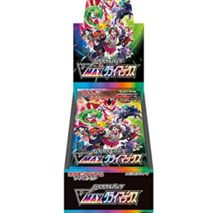 VMAX Climax Expansion Pack – Japanese Pokémon TCG Discover the VMAX Climax Expansion Pack, one of the most celebrated High-Class sets from the Japanese Pokémon TCG. Packed with stunning Character Rare cards, powerful VMAX Pokémon, Trainer Gallery-style artwork, and fan-favorite Pokémon, this special Japanese expansion is a fantastic choice for collectors and Pokémon TCG enthusiasts. Product Specifications Product: VMAX Climax Expansion Pack Product Type: Japanese Pokémon TCG High-Class Expansion Pack Era: Sword & Shield Language: Japanese Packs per Box: 10 booster packs Cards per Pack: 11 cards Condition: Factory Sealed Product Highlights Japanese VMAX Climax High-Class expansion Features stunning Character Rare and Super Rare cards Includes Pokémon and Trainers together in unique full-art designs Features popular Pokémon such as Rayquaza VMAX, Pikachu VMAX, and Urshifu VMAX Includes a wide selection of holographic and special-rarity cards Popular with both Pokémon TCG collectors and players Beautiful Japanese artwork featuring Pokémon and their Trainers Excellent addition to sealed Japanese Pokémon card collections Box Details 1 Booster Box: 10 packs 1 Booster Pack: 11 cards Language: Japanese Condition: Authentic and Factory Sealed Sealed Booster Box Disclaimer This listing is for a sealed VMAX Climax Expansion Pack Booster Box. Booster pack contents are randomly assorted, and specific cards, rarities, or pulls are not guaranteed. While VMAX Climax is known for its high-class format and special-rarity cards, individual pulls may vary. Once the sealed box is opened, it is no longer considered sealed and cannot be returned based on the cards received. Shop VMAX Climax Expansion Pack Online Shop VMAX Climax Expansion Pack online and add one of the most collectible Japanese Pokémon TCG High-Class sets to your collection. After placing your order, please send us a message on WhatsApp to confirm your order and shipping details. WhatsApp: +1 747 322 0927 / +44 7457 425545