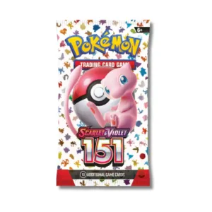 Pokémon 151 Booster Pack (English) – Sealed Trading Card Pack Discover the excitement of the Pokémon 151 Booster Pack (English), a sealed English-language trading card product perfect for collectors, players, and Pokémon trading card enthusiasts. Whether you're expanding your collection, opening a booster pack, or adding a sealed pack to your display, the Pokémon 151 Booster Pack is a great choice for collectors and fans. Product Specifications Product: Pokémon 151 Booster Pack Product Type: Booster Pack Expansion: Pokémon 151 Language: English Material: Paper Item Dimensions: 3.8 x 0.1 x 6.8 inches Item Weight: 1 oz Country of Origin: Printed in the USA Recommended Age: 6+ years Sealed Pack Disclaimer This listing is for a sealed Pokémon 151 Booster Pack. Booster packs may come from open 151 products. Pack contents are randomly assorted, and specific cards, rarities, or pulls are not guaranteed. Once a sealed pack is opened, it is no longer considered sealed and cannot be returned based on the cards received. Shop Pokémon 151 Booster Packs Online Shop Pokémon 151 Booster Packs online and expand your Pokémon trading card collection. After placing your order, please send us a message on WhatsApp to confirm your order and shipping details. WhatsApp: +1 747 322 0927 / +44 7457 425545