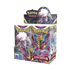 Lost Origin Booster Box – Sealed Trading Card Box Discover the excitement of the Lost Origin Booster Box, a sealed English-language trading card product perfect for collectors, players, and Pokémon trading card enthusiasts. Whether you're expanding your collection, opening booster packs, or adding a sealed box to your display, the Lost Origin Booster Box is a great choice for collectors and fans. Product Specifications Product: Lost Origin Booster Box Product Type: Booster Box Expansion: Lost Origin Language: English Material: Paper Item Dimensions: 5.2 x 2.5 x 4.8 inches Item Weight: 1.6 lb Country of Origin: Printed in the USA Recommended Age: 6+ years Shop Lost Origin Booster Boxes Online Shop Lost Origin Booster Boxes online and expand your Pokémon trading card collection. After placing your order, please send us a message on WhatsApp to confirm your order and shipping details. WhatsApp: +1 747 322 0927 / +44 7457 425545