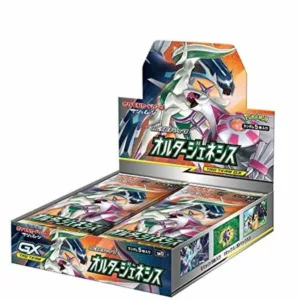 SM12 Alter Genesis Booster Box – Japanese Pokémon TCG Discover the SM12 Alter Genesis Booster Box, a Japanese Pokémon TCG expansion from the Sun & Moon era. This Japanese booster box features exciting Pokémon cards, unique artwork, and collectible rarities, making it a great addition for collectors and Pokémon TCG enthusiasts looking to expand their sealed Japanese card collection. Product Specifications Product: SM12 Alter Genesis Booster Box Product Type: Japanese Pokémon TCG Booster Box Expansion: SM12 Alter Genesis Era: Sun & Moon Language: Japanese Condition: Factory Sealed Weight: 0.32 kg Dimensions: 14 × 13.7 × 3.6 cm Recommended Age: 6+ years Product Highlights Japanese SM12 Alter Genesis expansion Part of the Sun & Moon era Sealed Japanese Pokémon TCG booster box Features collectible Pokémon cards with unique Japanese artwork Ideal for collectors, sealed product enthusiasts, and Pokémon TCG fans Great for display, collection building, and pack openings Sealed Booster Box Disclaimer This listing is for a sealed SM12 Alter Genesis Booster Box. Booster pack contents are randomly assorted, and specific cards, rarities, or pulls are not guaranteed. Once the sealed box is opened, it is no longer considered sealed and cannot be returned based on the cards received. Shop SM12 Alter Genesis Booster Box Online Shop SM12 Alter Genesis Booster Box online and add a sealed Japanese Pokémon TCG expansion to your collection. After placing your order, please send us a message on WhatsApp to confirm your order and shipping details. WhatsApp: +1 747 322 0927 / +44 7457 425545
